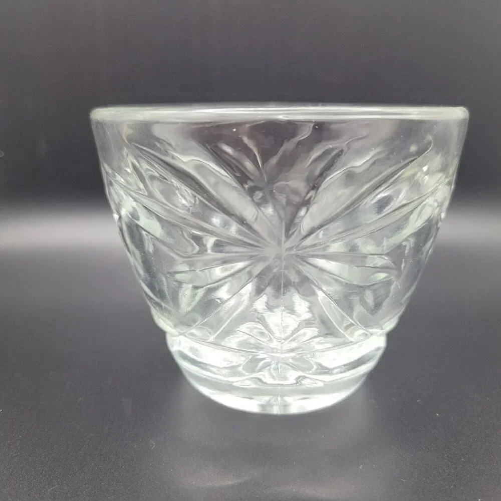 Anchor Hocking‎ Sugar Bowl Star 3 Inch Tall Handle Vintage Replacement